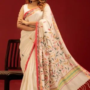 Kantha Stitched Saree W