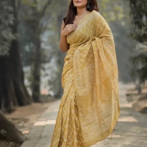 Khadi Dye Saree Y2