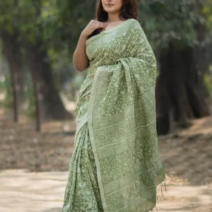 Khadi Dye Saree G