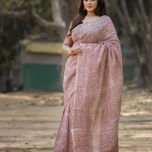 Khadi Dye Saree B