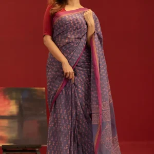 Khadi Dye Saree J